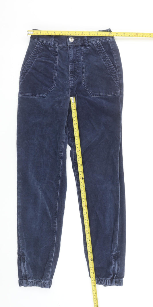 Womens UK Size 6 Marks and Spencer Regular Fit Jogger Blue Trousers