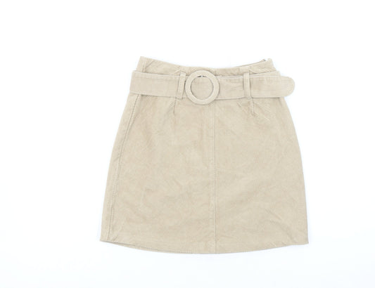 Womens UK Size 4 Denim Co. A-Line Corduroy Skirt