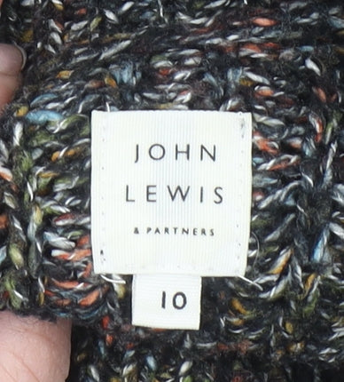 Womens UK Size 10 John Lewis & Partners Multicoloured Pullover Jumper