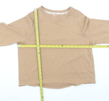 Womens UK Size 12 Marks and Spencer Beige Pullover Sweatshirt