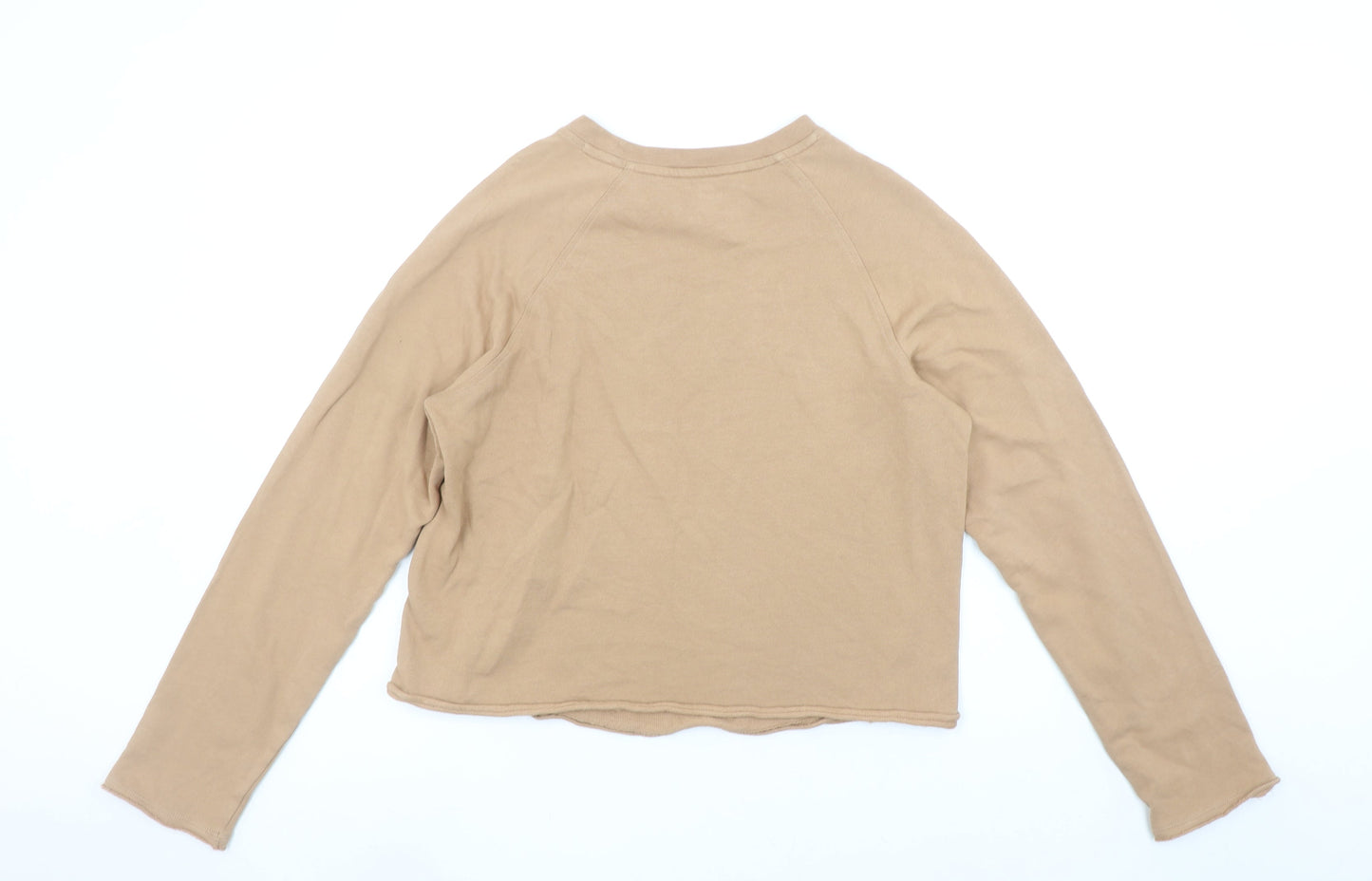 Womens UK Size 12 Marks and Spencer Beige Pullover Sweatshirt