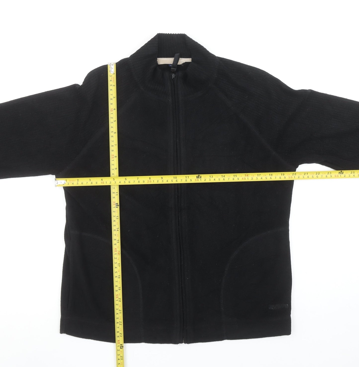 Womens UK Size 10 DASH Black Basic Jacket