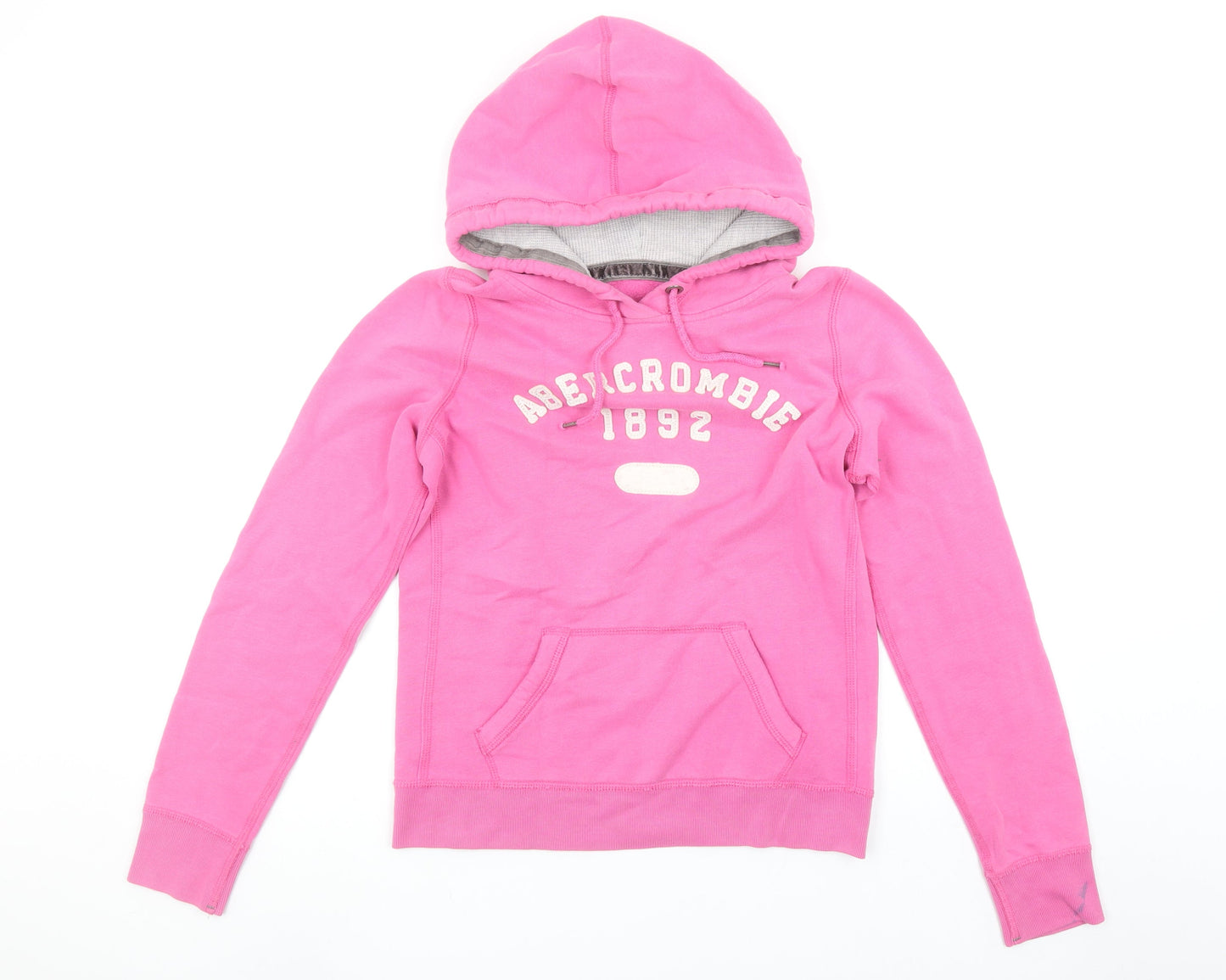 Abercrombie & Fitch Womens Pink Pullover Hoodie Size M