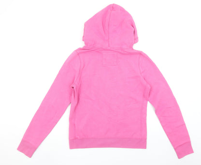 Abercrombie & Fitch Womens Pink Pullover Hoodie Size M
