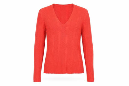 Womens UK Size 12 Marks and Spencer Red Pullover Jumper