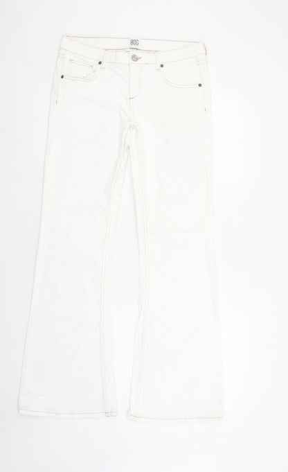 BDG Women’s White Bootcut Flare Jeans W28 Urban Outfitters