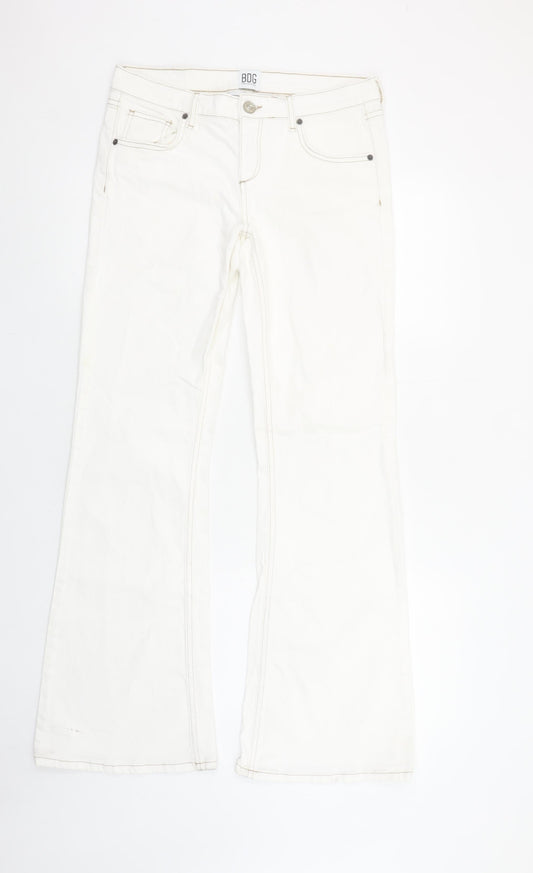 BDG Women’s White Bootcut Flare Jeans W28 Urban Outfitters