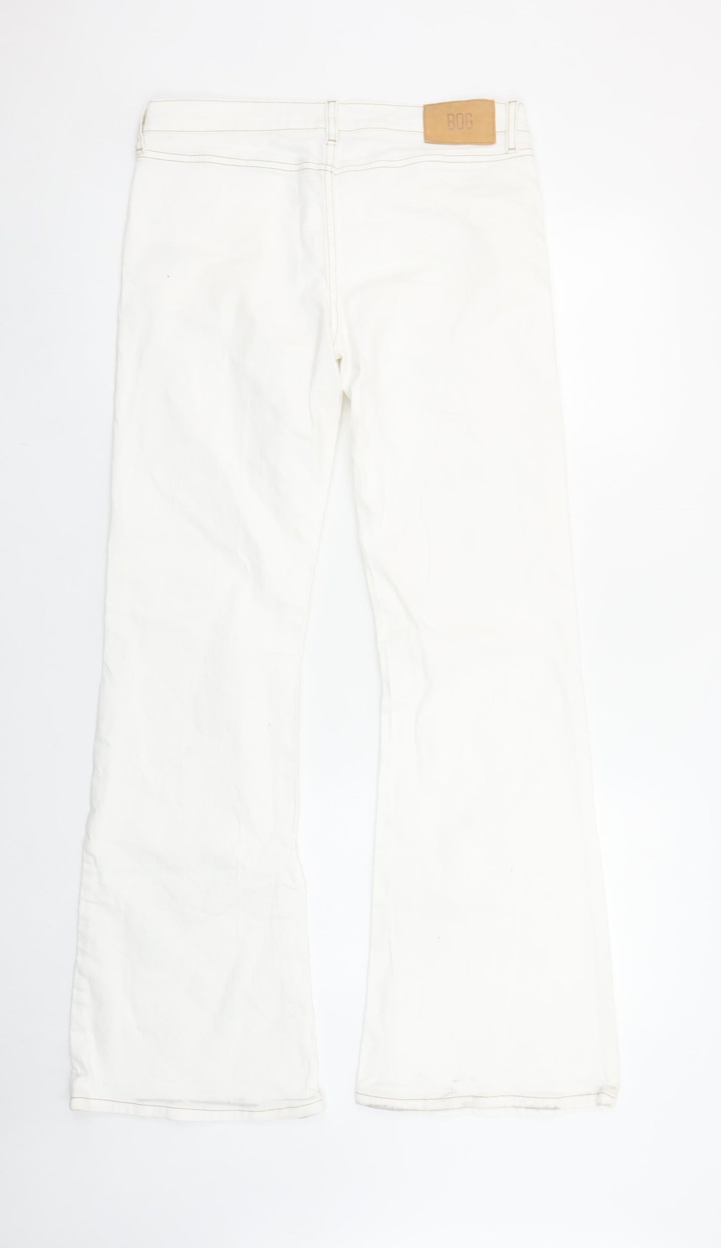BDG Women’s White Bootcut Flare Jeans W28 Urban Outfitters