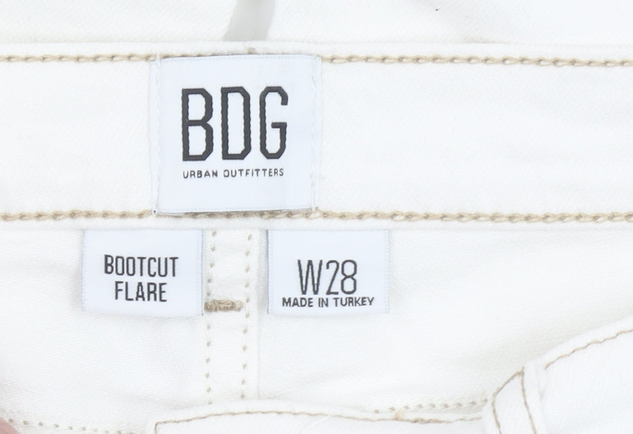 BDG Women’s White Bootcut Flare Jeans W28 Urban Outfitters