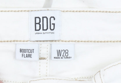 BDG Women’s White Bootcut Flare Jeans W28 Urban Outfitters