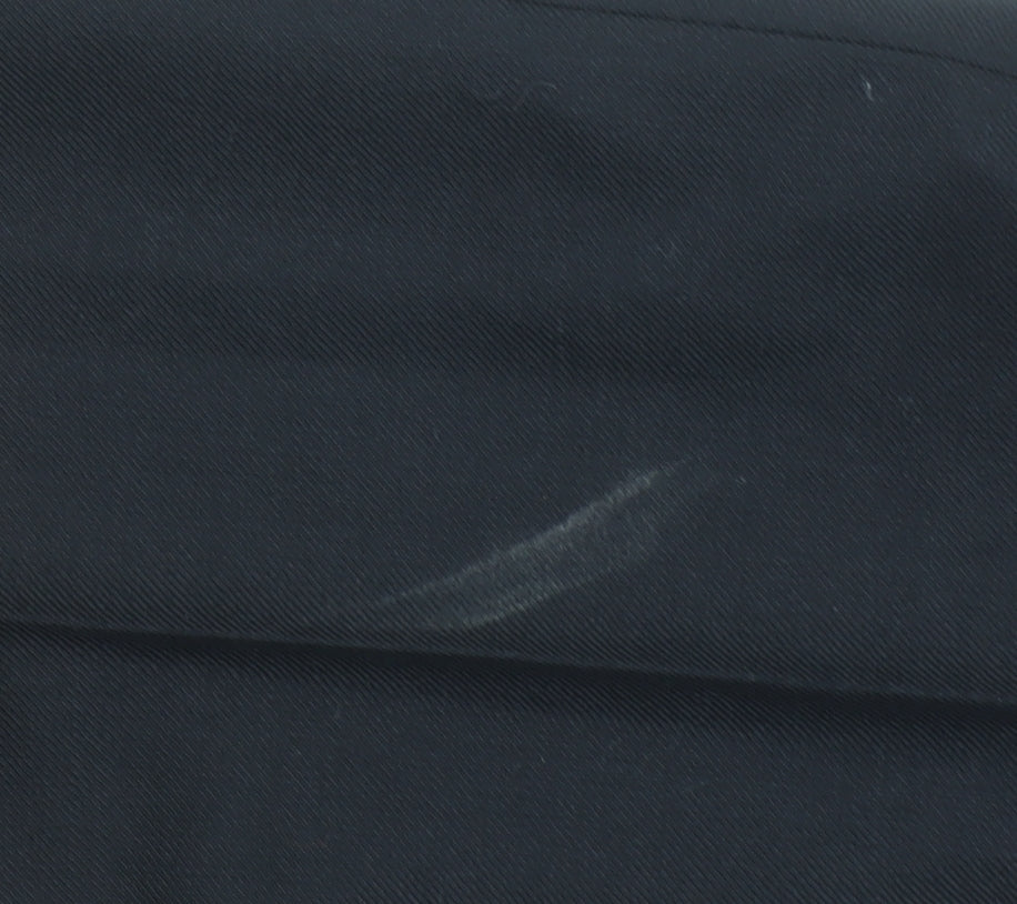 Jaeger Mens Black Wool Dress Pants 36in Tailored Fit Formal Trousers