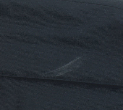 Jaeger Mens Black Wool Dress Pants 36in Tailored Fit Formal Trousers