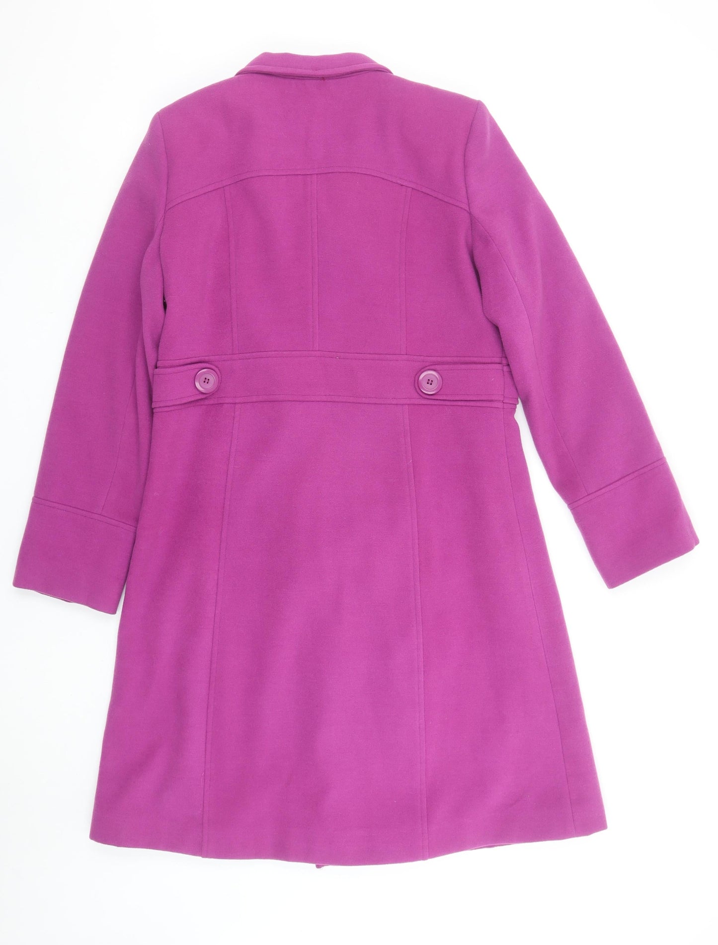 Womens UK Size 14 Perrie Purple Pea Coat