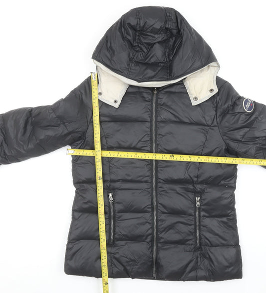 Womens UK Size L Best Company Black Puffer Jacket