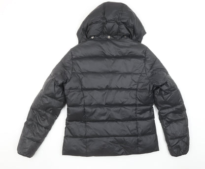 Womens UK Size L Best Company Black Puffer Jacket