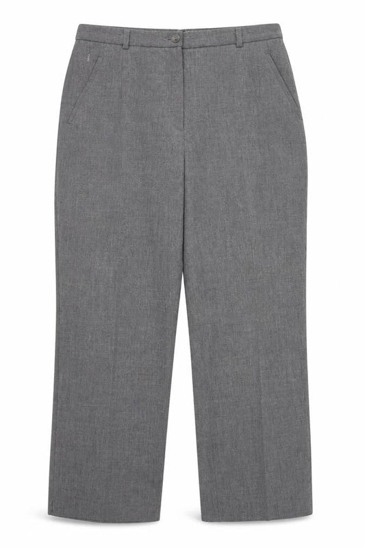 Womens UK Size 16 GARDEUR Regular Fit Dress Pants Grey Trousers