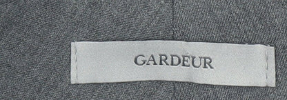 Womens UK Size 16 GARDEUR Regular Fit Dress Pants Grey Trousers