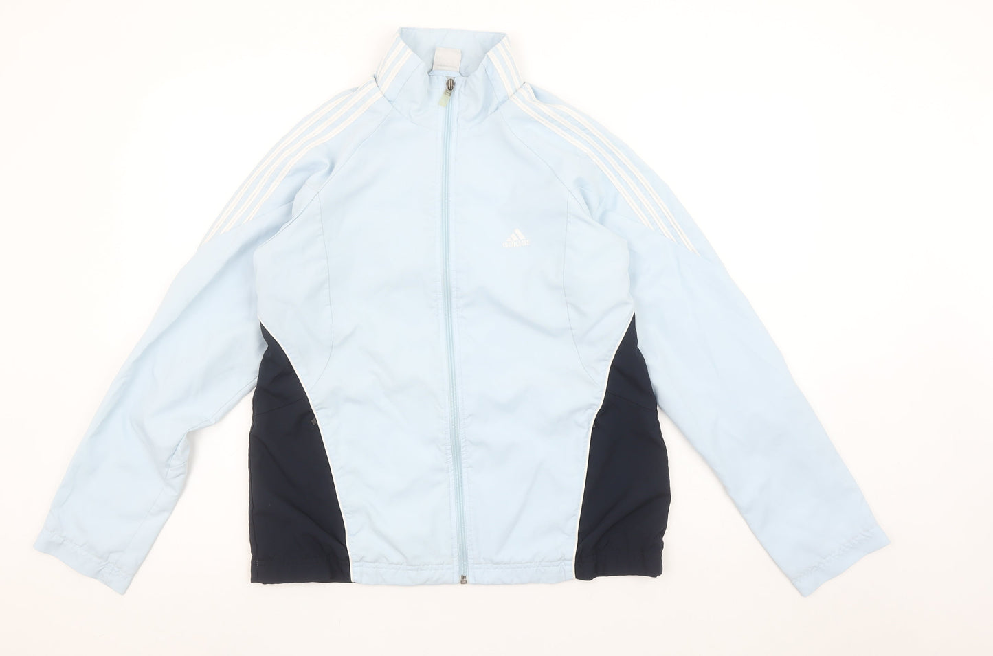 Womens UK Size 12 adidas Blue Basic Jacket