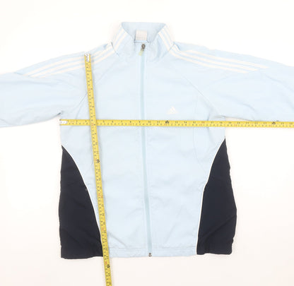 Womens UK Size 12 adidas Blue Basic Jacket