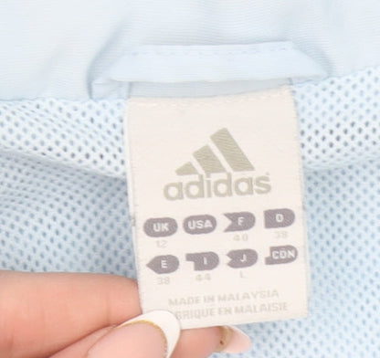 Womens UK Size 12 adidas Blue Basic Jacket