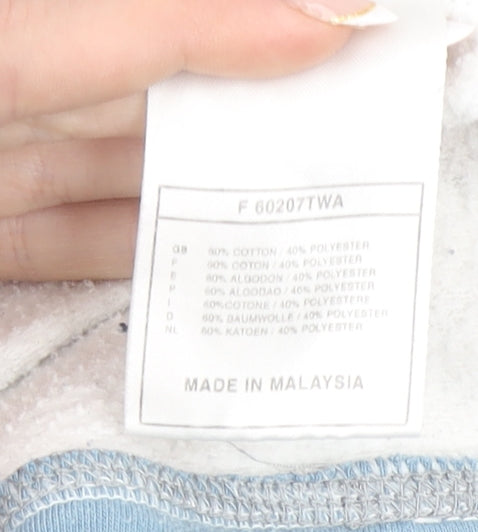 Nike Women’s Beige 1/4 Zip Hoodie Medium Cotton Blend Casual