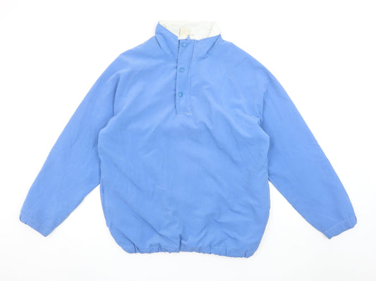 Mens UK Size S Cotton Traders Blue Pullover Sweatshirt