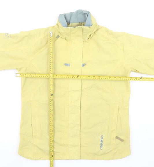 Womens UK Size L Tribord Yellow Rain Coat