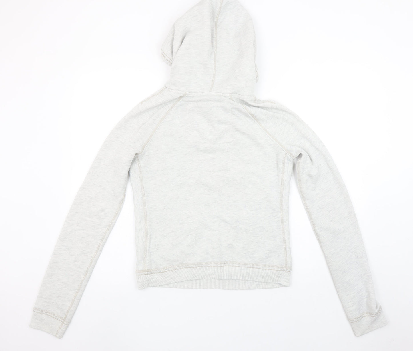 Abercrombie & Fitch Women's Grey Pullover Hoodie Medium