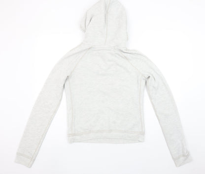 Abercrombie & Fitch Women's Grey Pullover Hoodie Medium