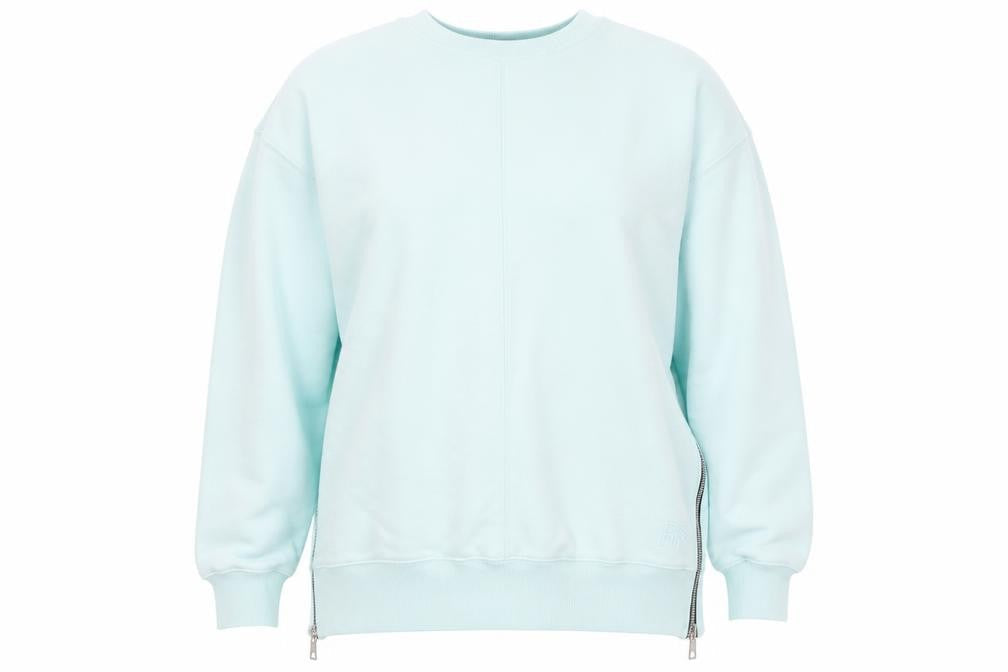 Womens UK Size 10 DKNY Green Pullover Sweatshirt
