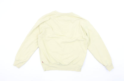 Womens UK Size S Levi's Beige Pullover Sweatshirt