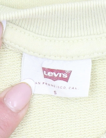 Womens UK Size S Levi's Beige Pullover Sweatshirt
