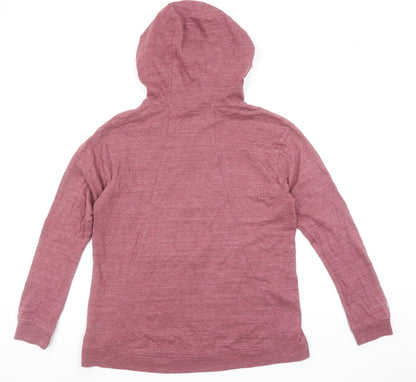 Nike Women’s Pink Full Zip Hoodie L Lightweight Sportswear