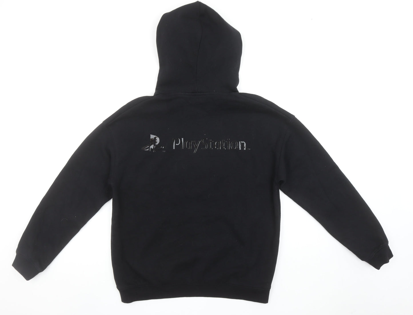 Teens UK Size 14 H&M Black Pullover Hoodie
