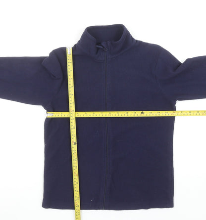 Boys UK Size 11-12 Years Mountain Warehouse Blue Basic Jacket
