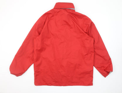 Mens UK Size XL R206X Red Basic Jacket