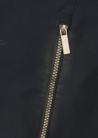 French Connection Women's Blue XL Hooded Parka Coat Waterproof