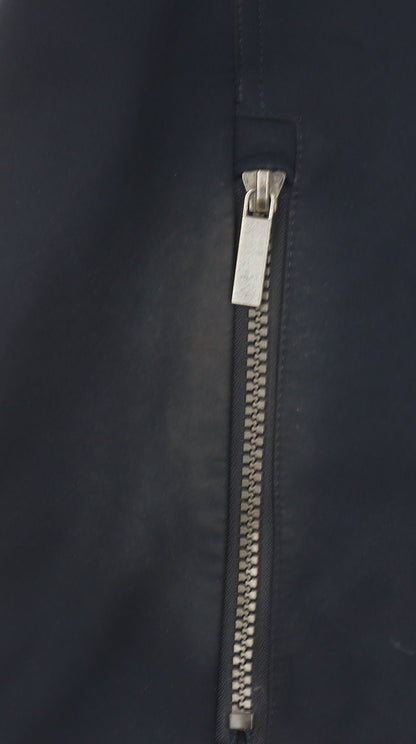 French Connection Women's Blue XL Hooded Parka Coat Waterproof