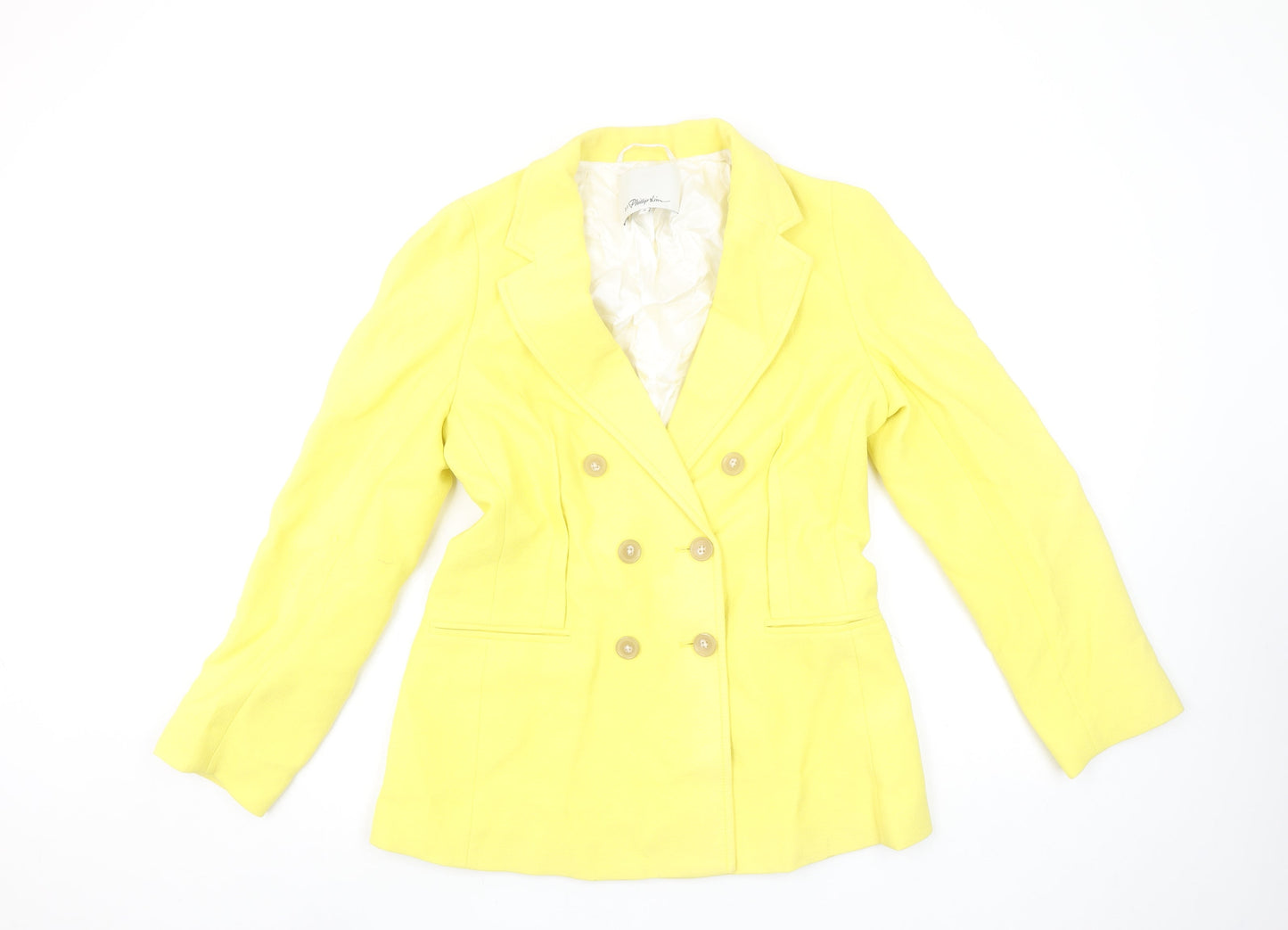 Womens UK Size 8 3.1 Phillip Lim Regular Yellow Blazer