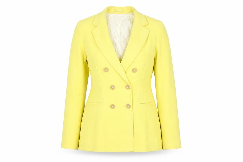 Womens UK Size 8 3.1 Phillip Lim Regular Yellow Blazer
