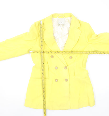 Womens UK Size 8 3.1 Phillip Lim Regular Yellow Blazer