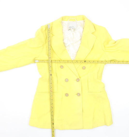 Womens UK Size 8 3.1 Phillip Lim Regular Yellow Blazer