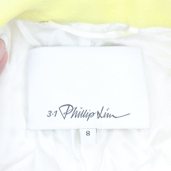 Womens UK Size 8 3.1 Phillip Lim Regular Yellow Blazer