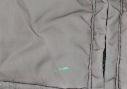 Abrams Men's Brown Puffer Jacket S Down Fill Winter Coat