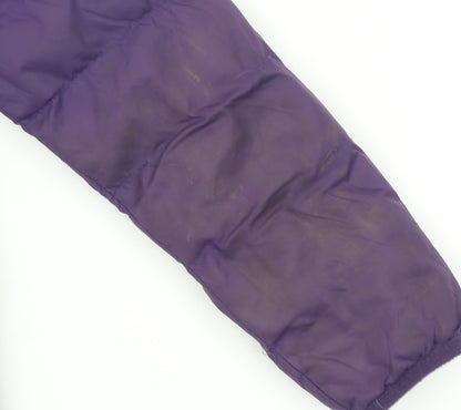 Boys UK Size 5-6 Years Mountain Warehouse Purple Puffer Jacket