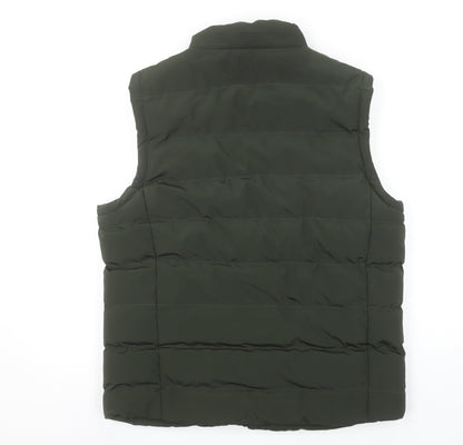 Womens UK Size 2XL Zhang Hao Green Puffer Jacket