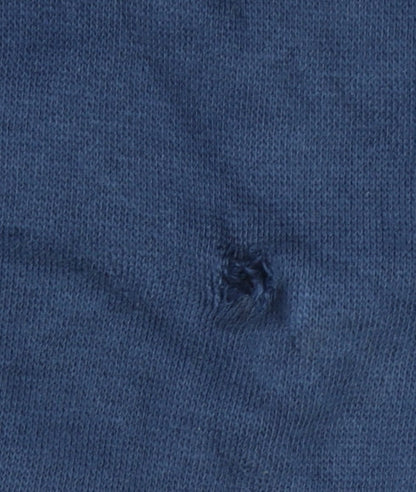 Mens UK Size L adidas Blue Full Zip Hoodie