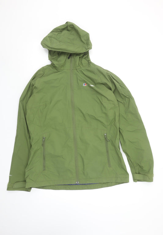 Berghaus Women’s Green Waterproof Hooded Jacket UK 12