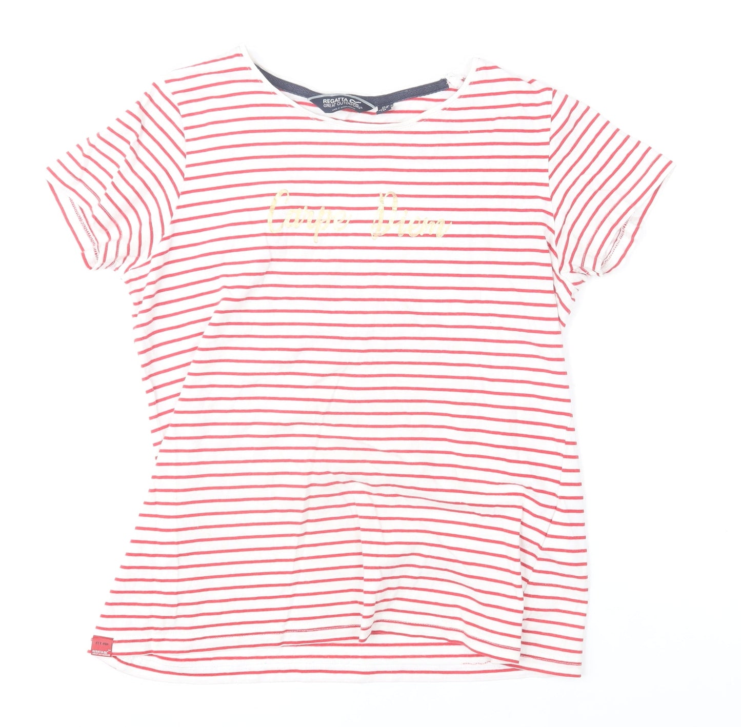 Womens UK Size 12 Regatta White Basic T-Shirt