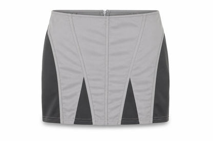 Womens UK Size 6 PRETTYLITTLETHING Straight & Pencil Twill Skirt
